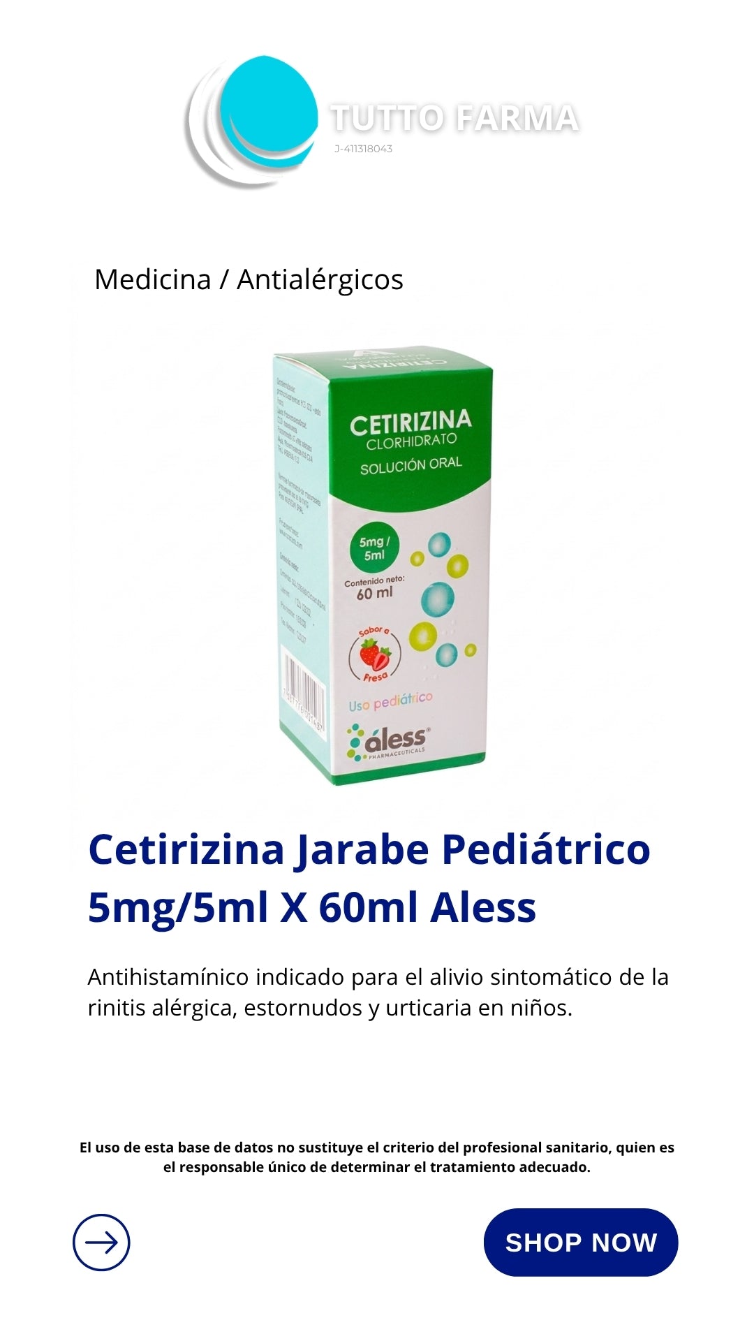 CETIRIZINA AL SO.ORAL 60ML(E)