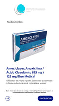 AMOXICLAVEX AMOXICILINA / ÁCIDO CLAVULÁNICO 875MG-125 MG