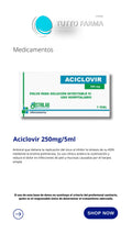 ACICLOVIR DIS 250 X 1 VIAL (E)