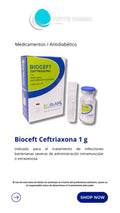 BIOCEFT 1G X1 VIAL (E)