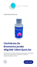 BROMEXINA QUIMFA JARABE 4MG/120ML
