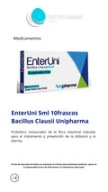 ENTERUNI BACILLUS CLAUSII 5ML ESPORAS