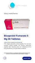 BISOPROLOL FUMARATO 5 MG X 30TBL