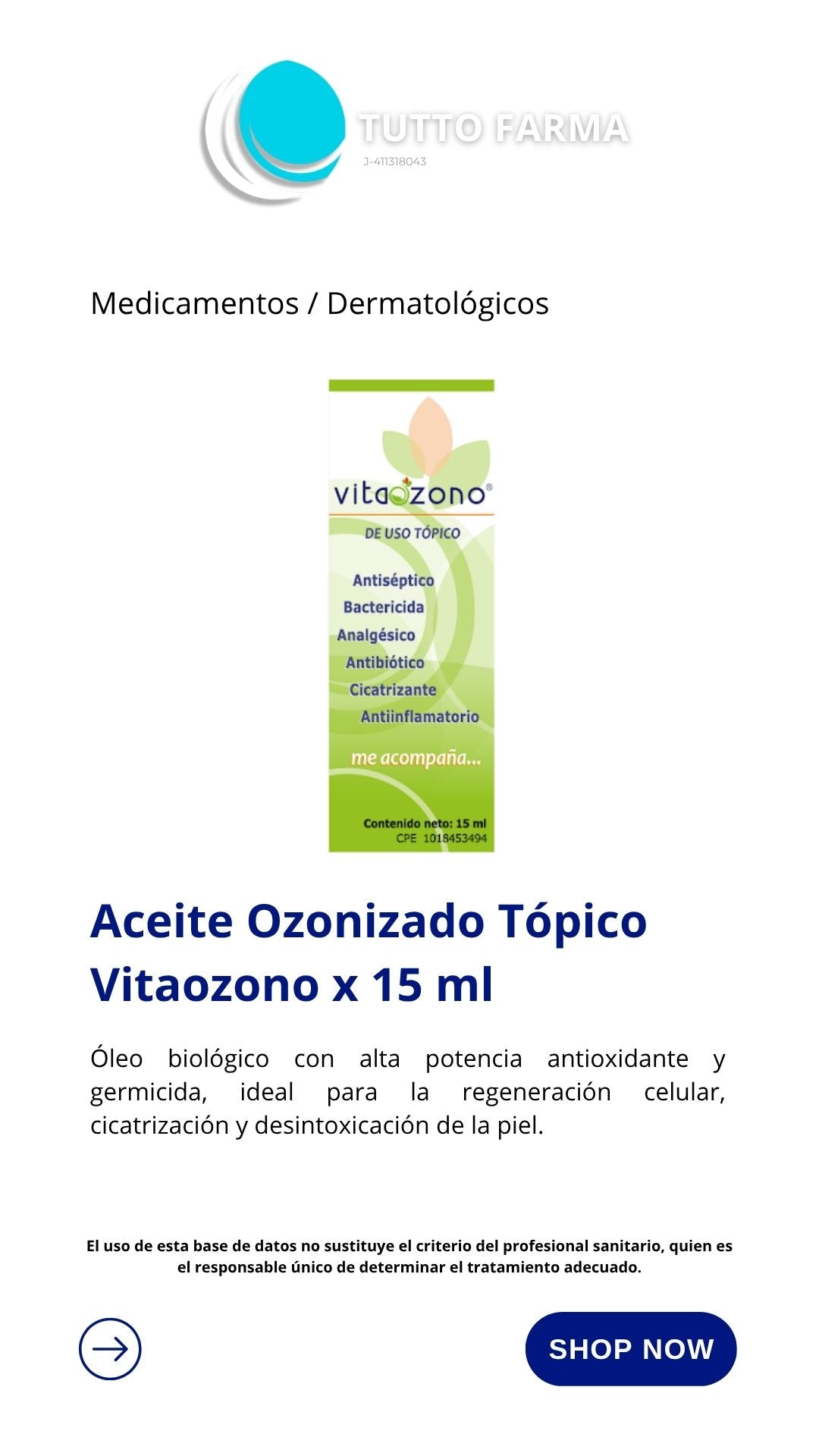 VITAOZONO ACEITE TOP 15ML (E)