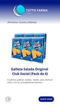 CLUB SOCIAL ORIG 6S 156MG