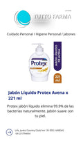 PROTEX JABÓN LÍQUIDO AVENA 221ML