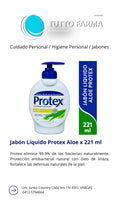 PROTEX JABÓN DE MANOS ALOE 221ML