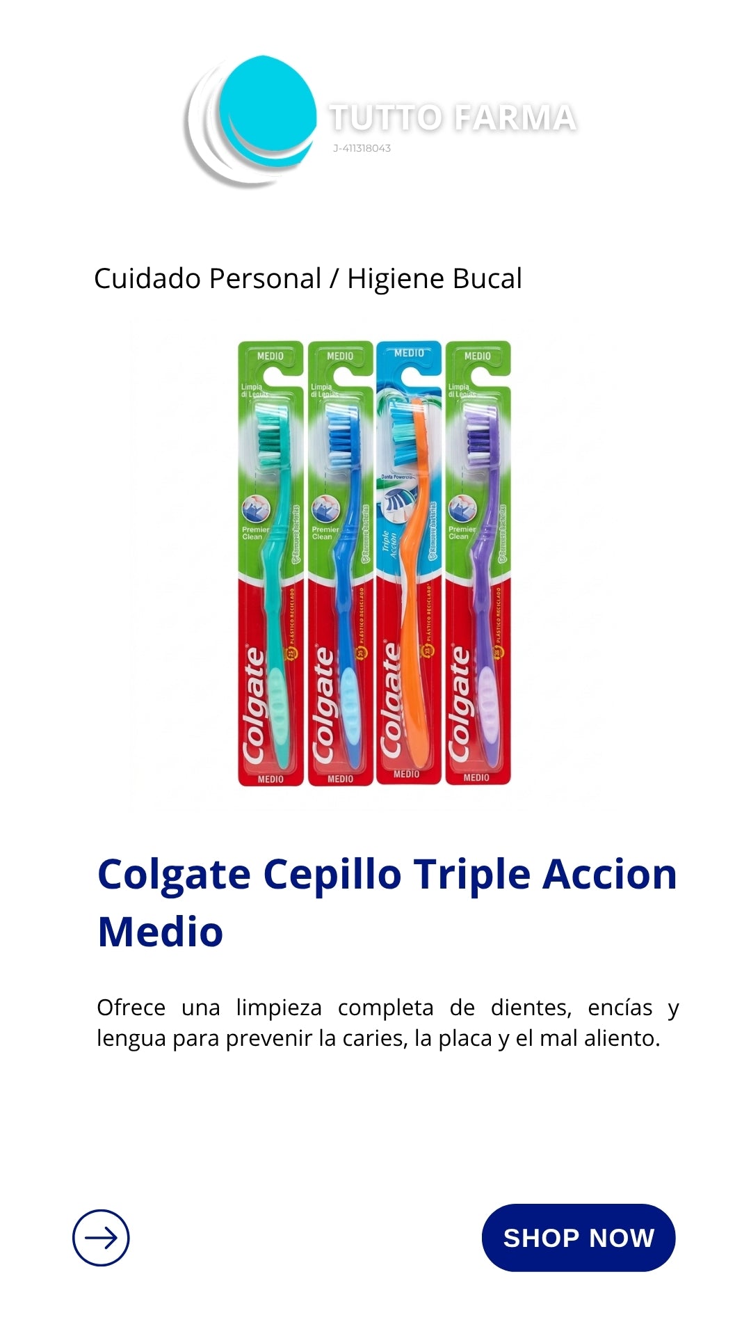 CEPILLO DENTAL COLGATE