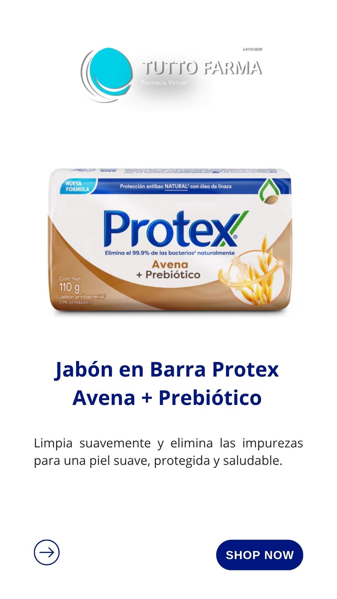 PROTEX AVENA 110 G C/ U