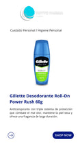GILLETTE D RUSH BOL 60