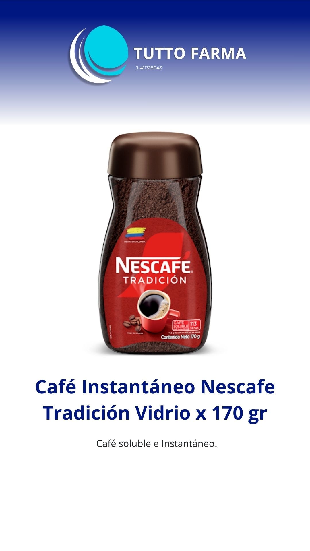 NESCAFÉ TRADICIONAL X 170G