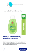 CHAMPÚ JOHNSON CAB. CL 100ML