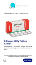 DILTIAZEM 60 MG X 20TA (E)