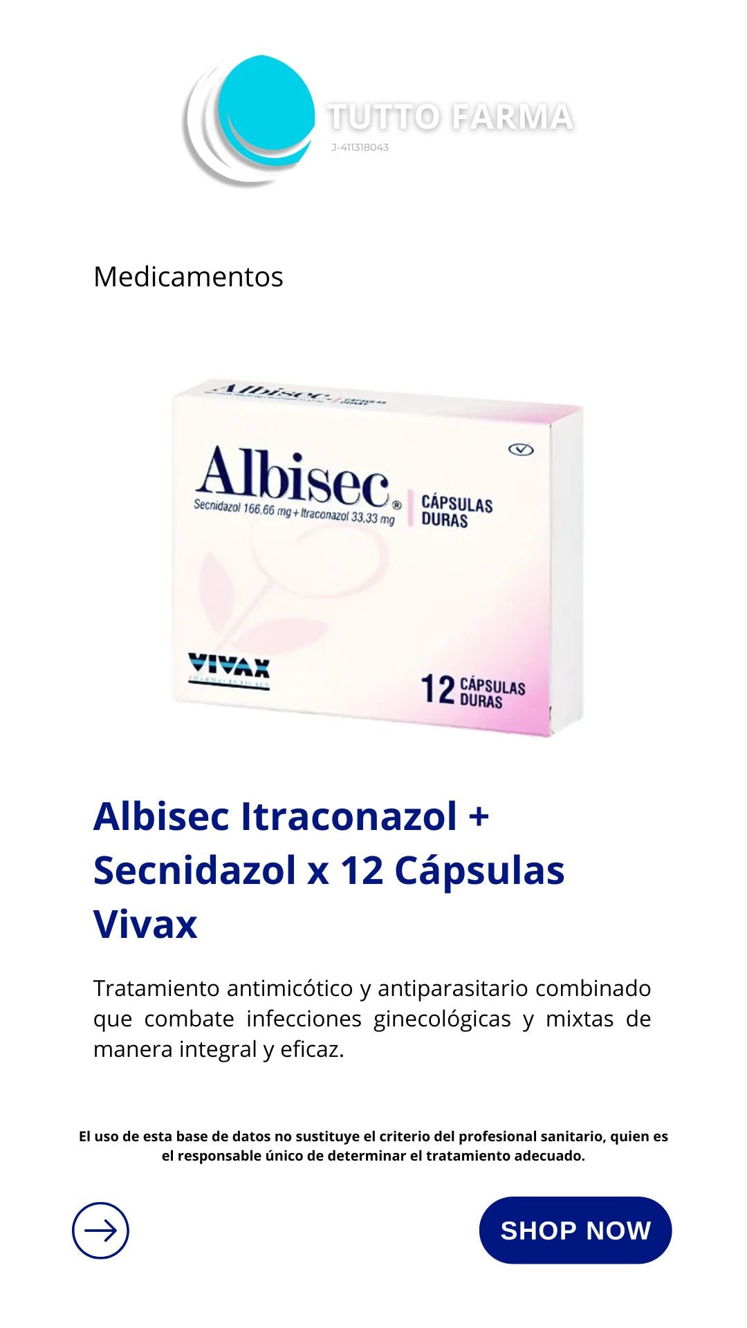 ALBISEC CAPS X 12 (E)