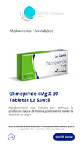 GLIMEPIRIDA L S 4 MG X 30 TA 9(E)