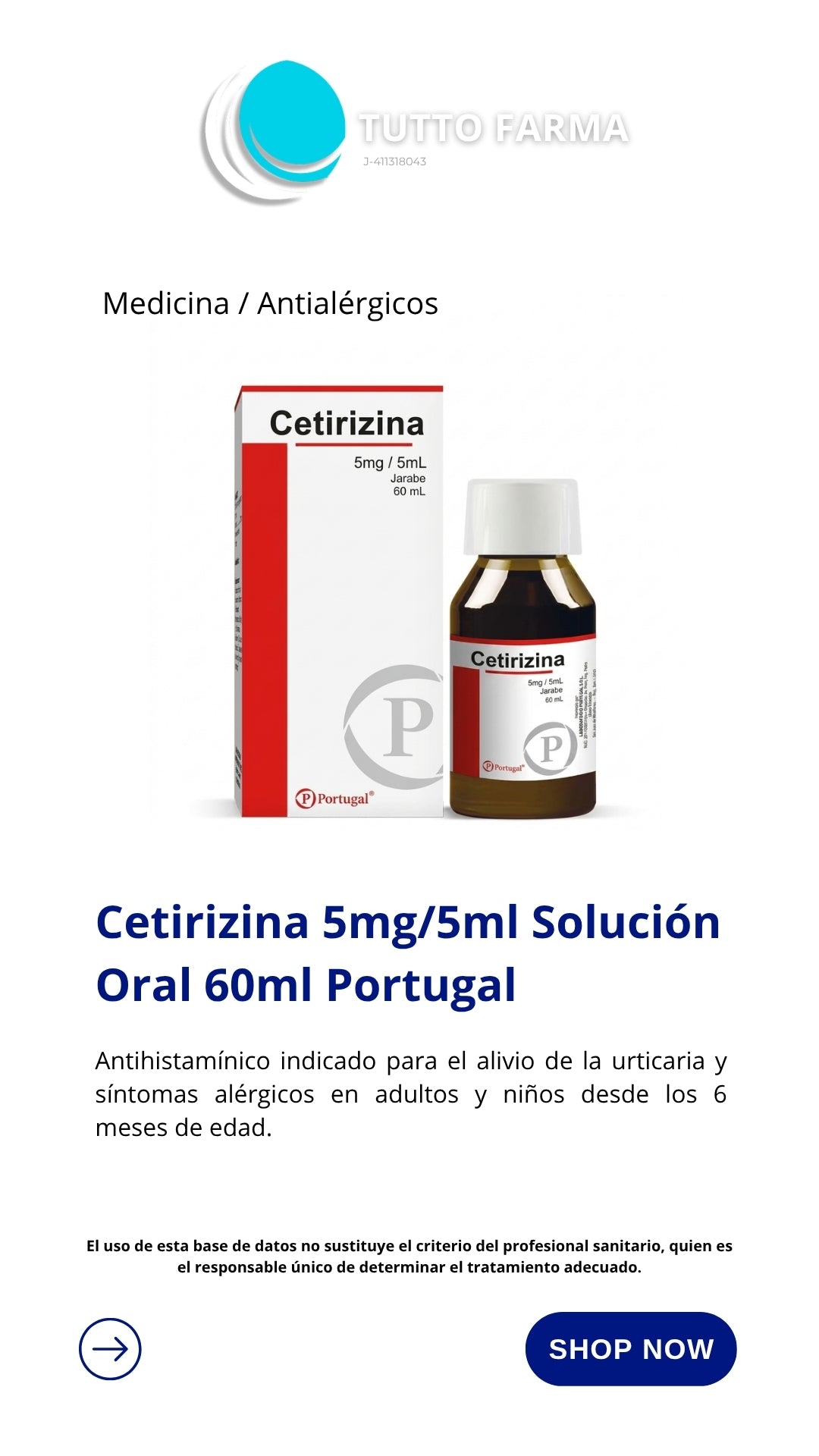 CETIRIZINA 5MG/ 5ML 60ML