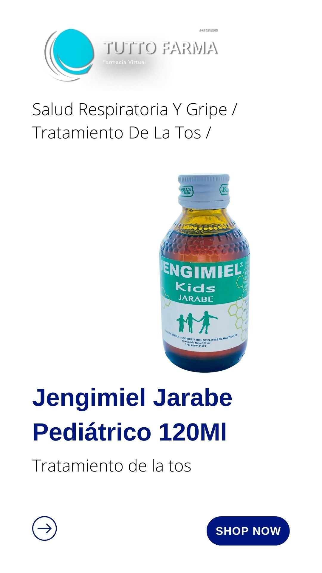 JENGIMIEL JARABE PEDIÁTRICO 120ml