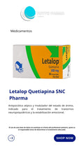LETALOP 100 GR X 30 COM(ES)