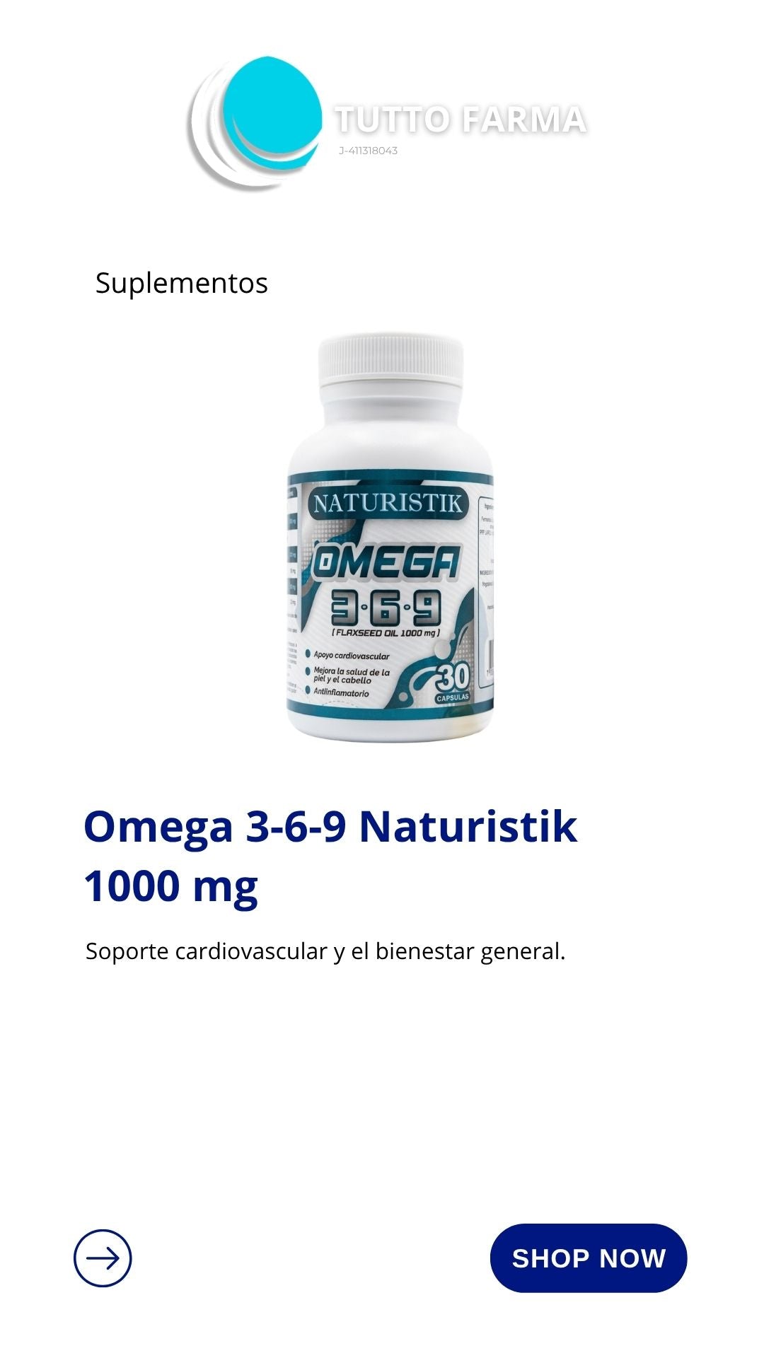 OMEGA 369 NK1000 MG X 30 CA (E)