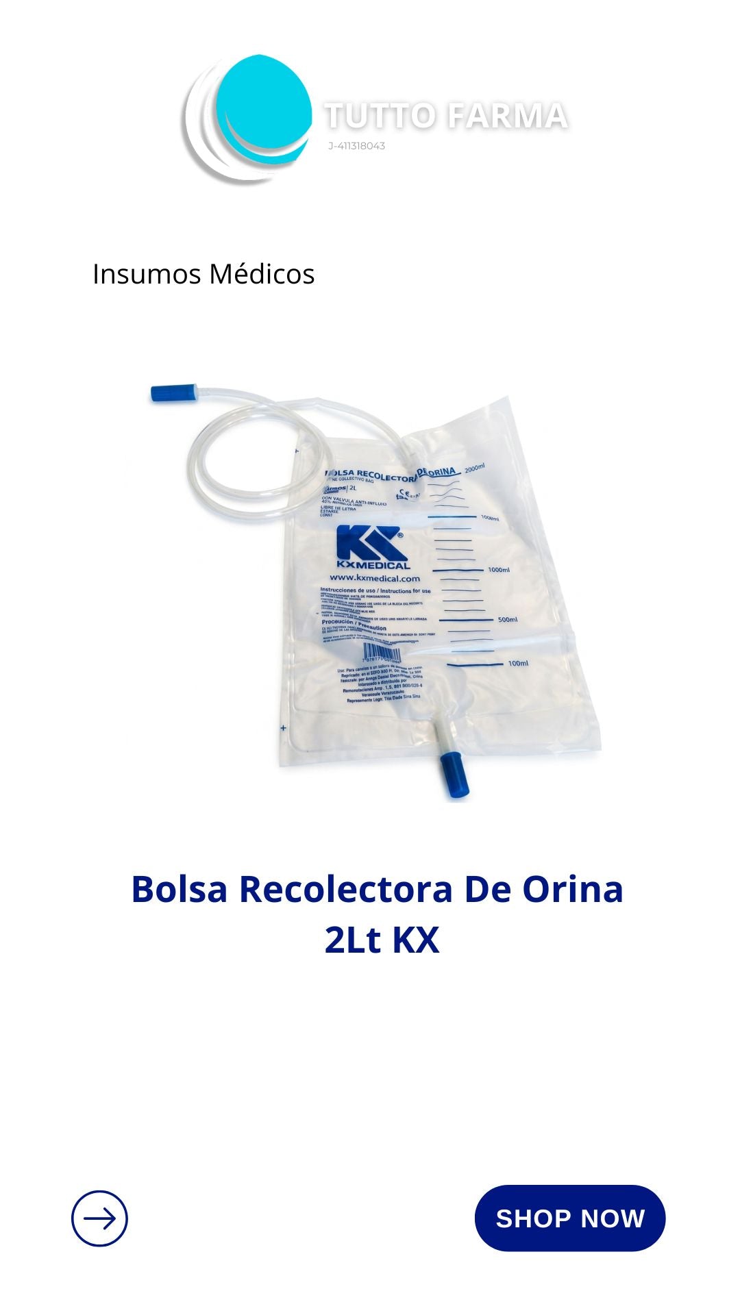 BOLSA RECOL.ORINA S/C 2L KX