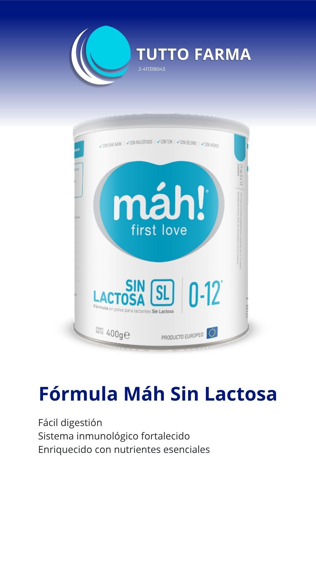 MAH S LACT0-12M 400GR (E)