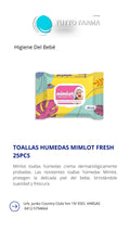 TOALLAS HUMEDAS MIMLOT FRESH 25PCS
