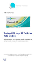 ENAPRIL 10MG/ X 10TBL ARTE+MEDIC