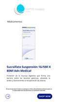 SUCRALFATO 1G/5ML X 80ML SUSP.