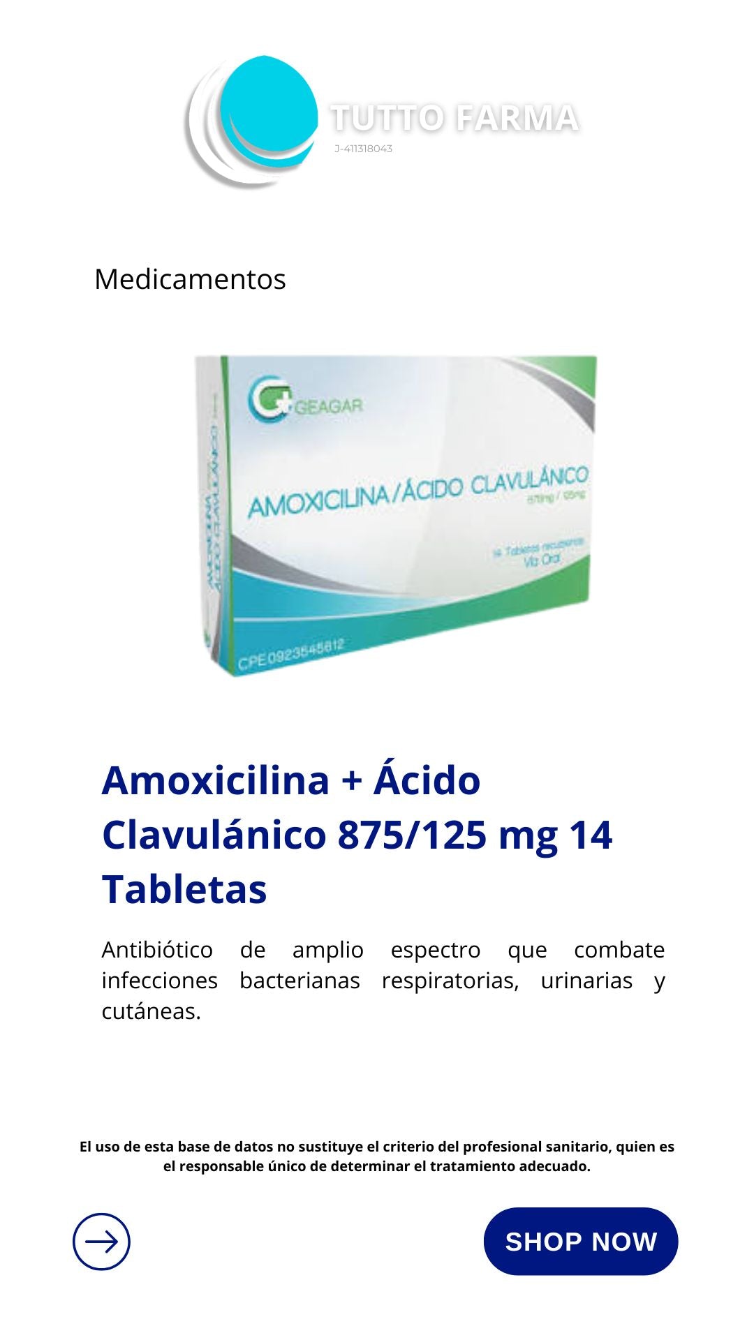 AMOX AC GEA 875 / 125 14 TAB (E)