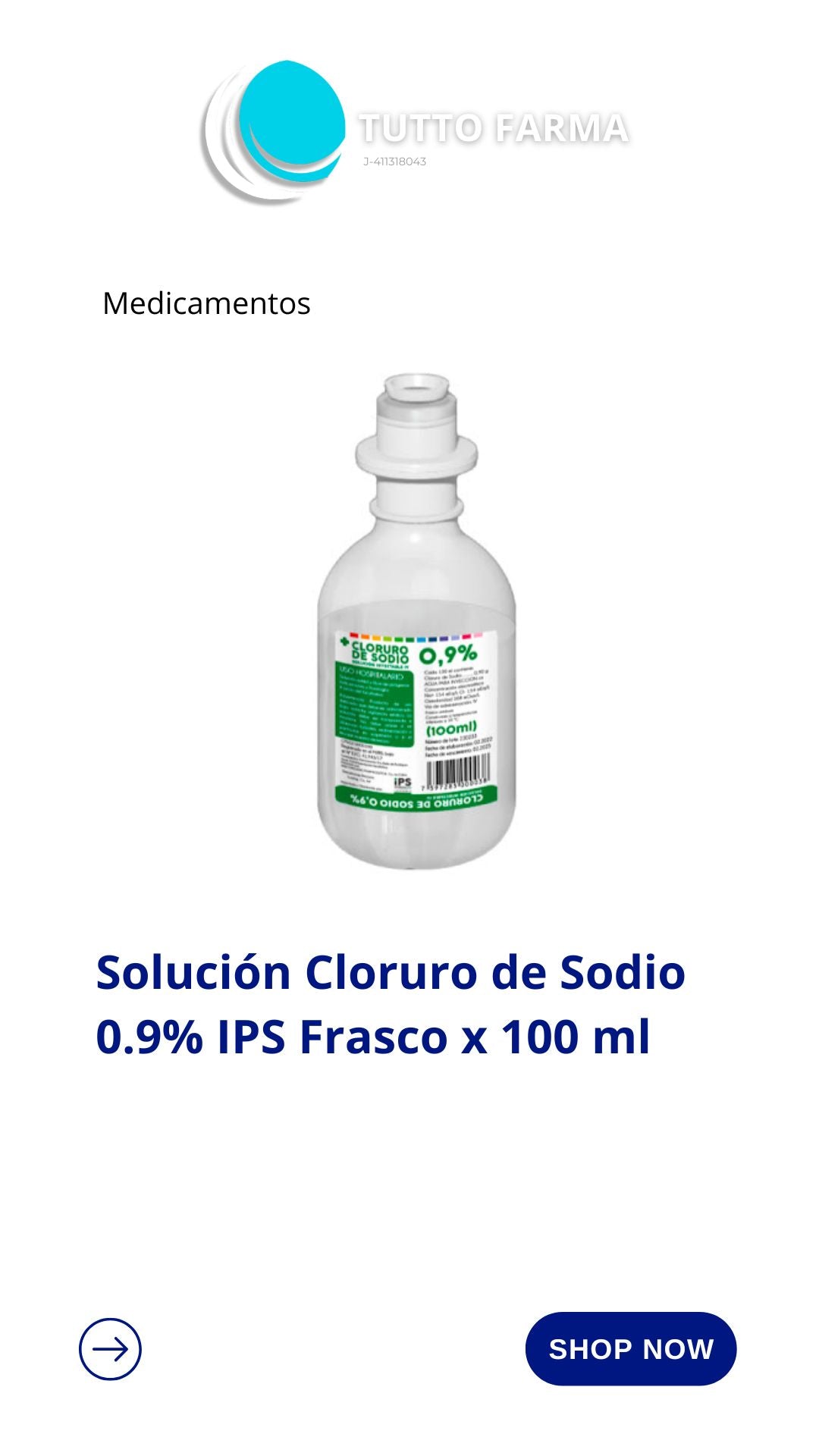 SOL CLO DE POT IY 100ML